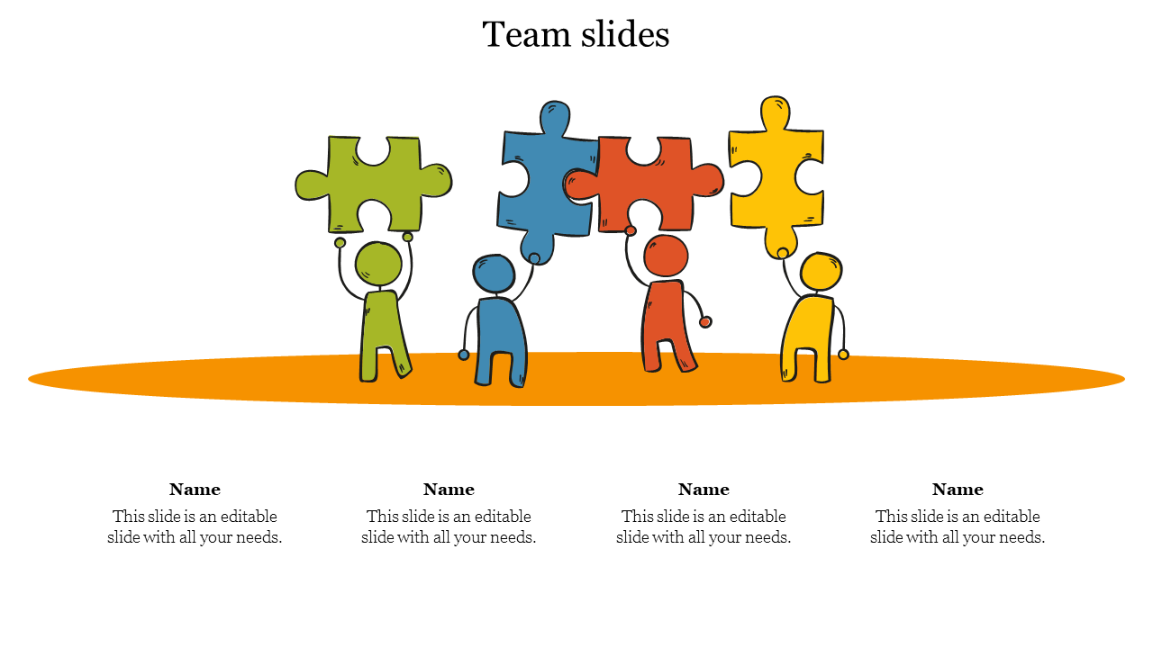 Amazing Team Slides For PowerPoint Presentation